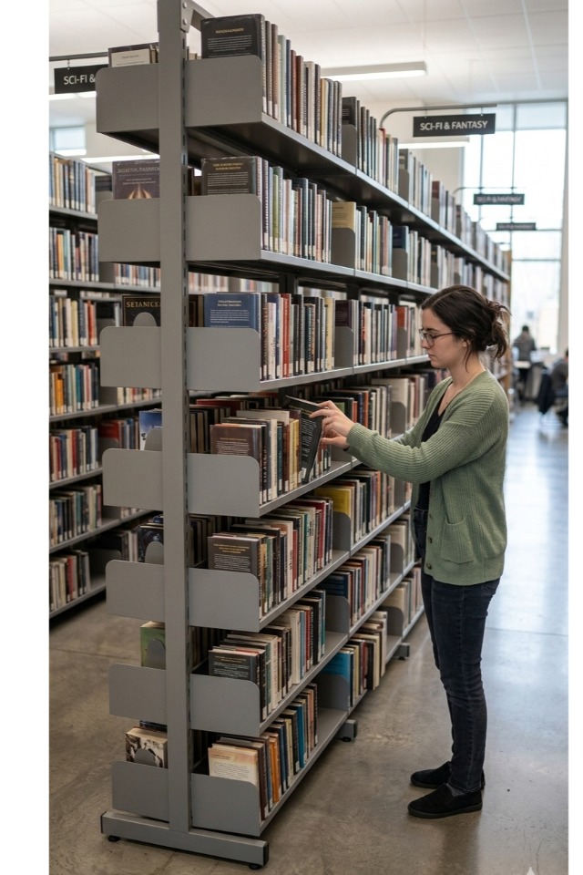 ESTANTE BIBLIOTECA DUPLA 2