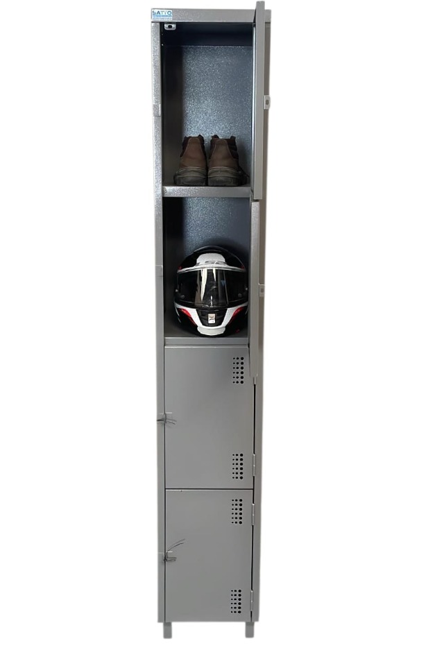 ROUPEIRO DE AÇO 4 PORTAS PEQUENAS