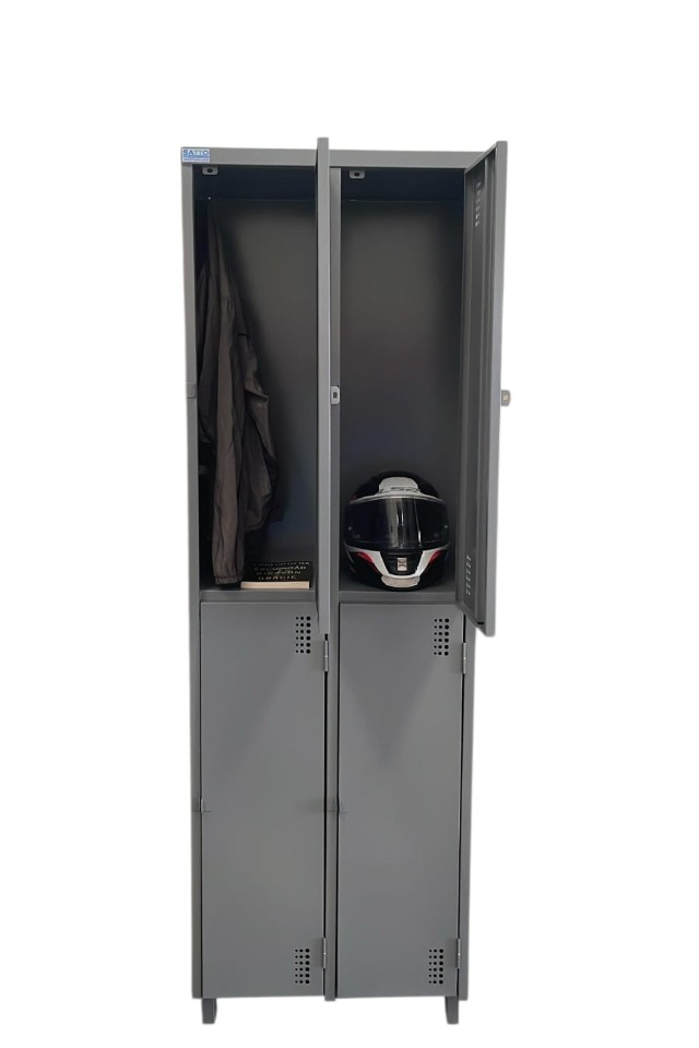 ROUPEIRO DE AÇO 4 PORTAS GRANDES 2
