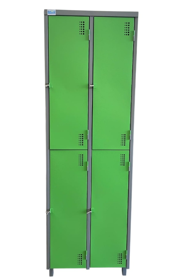 ROUPEIRO DE AÇO 4 PORTAS GRANDES 4